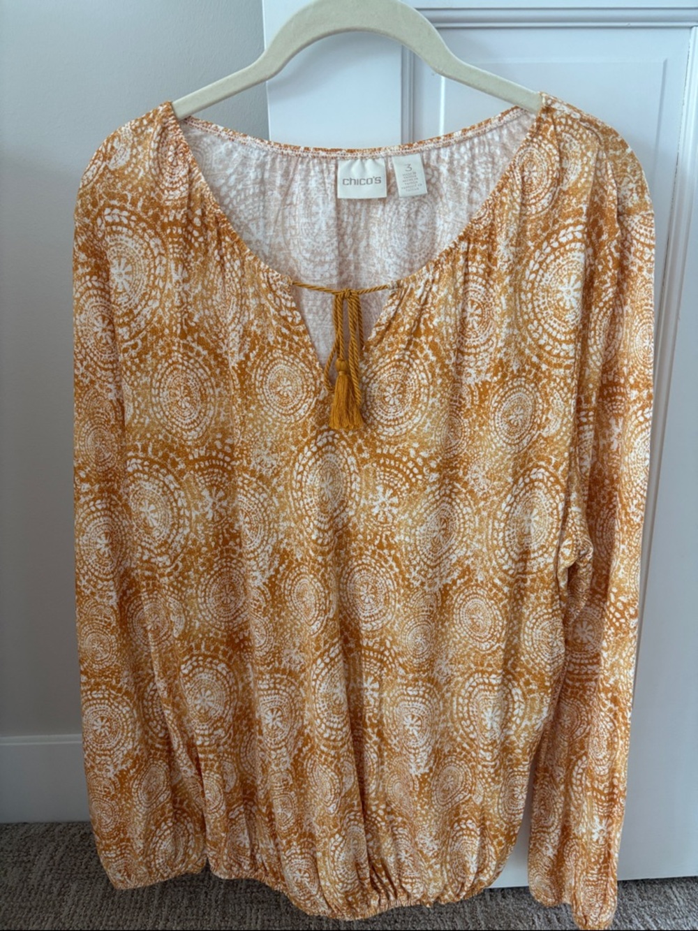 Chicos size 3 blouse